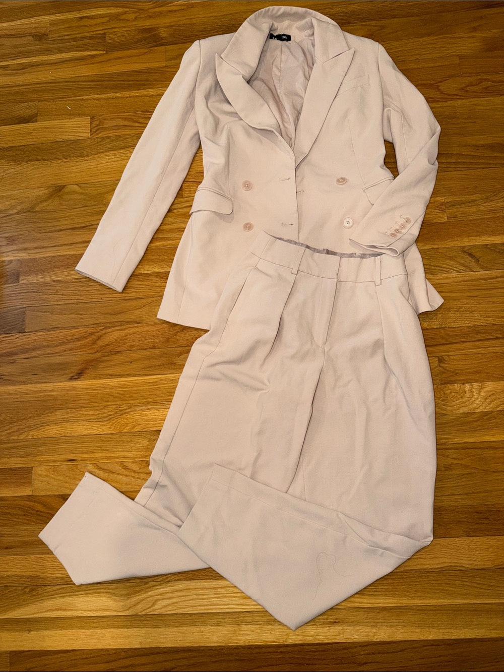 Pale Pink Suit